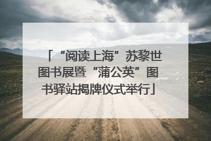 “阅读上海”苏黎世图书展暨“蒲公英”图书驿站揭牌仪式举行