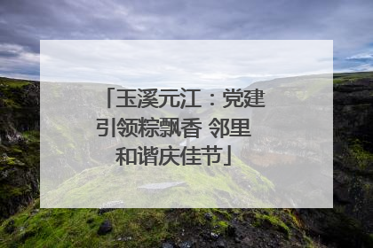 玉溪元江：党建引领粽飘香 邻里和谐庆佳节