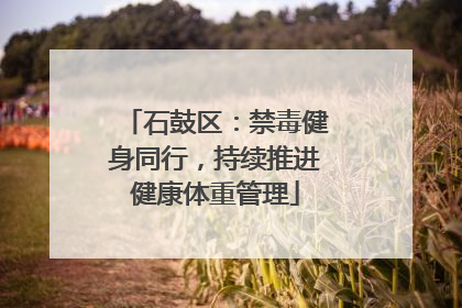 石鼓区：禁毒健身同行，持续推进健康体重管理