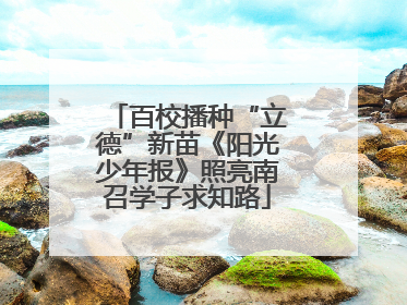 百校播种“立德”新苗《阳光少年报》照亮南召学子求知路