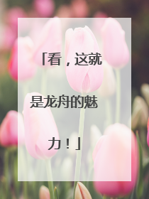 看，这就是龙舟的魅力！