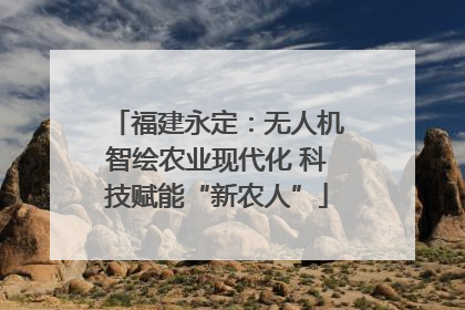 福建永定：无人机智绘农业现代化 科技赋能“新农人”