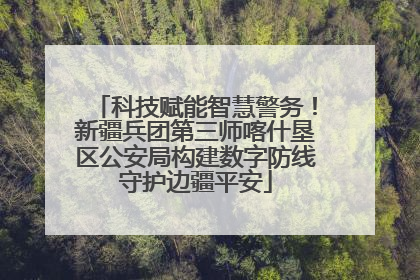 科技赋能智慧警务！新疆兵团第三师喀什垦区公安局构建数字防线守护边疆平安