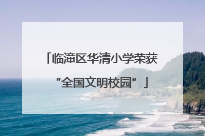 临潼区华清小学荣获“全国文明校园”