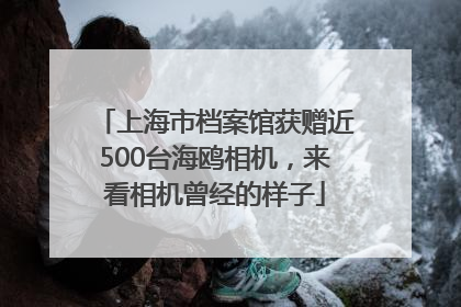上海市档案馆获赠近500台海鸥相机，来看相机曾经的样子