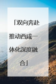 双向奔赴推动西咸一体化深度融合