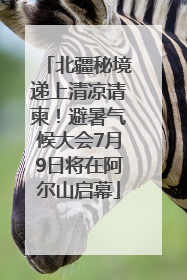 北疆秘境递上清凉请柬！避暑气候大会7月9日将在阿尔山启幕