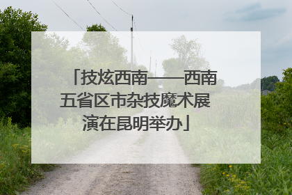技炫西南——西南五省区市杂技魔术展演在昆明举办