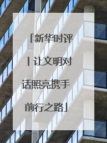 新华时评丨让文明对话照亮携手前行之路