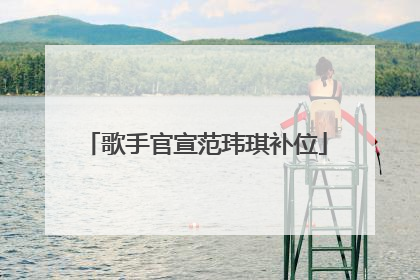 歌手官宣范玮琪补位