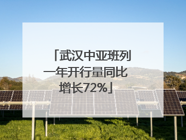武汉中亚班列一年开行量同比增长72%
