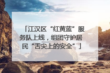江汉区“红黄蓝”服务队上线，组团守护居民“舌尖上的安全”