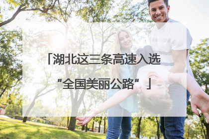 湖北这三条高速入选“全国美丽公路”