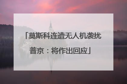 莫斯科连遭无人机袭扰 普京：将作出回应