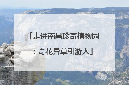 走进南昌珍奇植物园：奇花异草引游人
