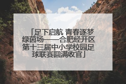 足下启航 青春逐梦绿茵场——合肥经开区第十三届中小学校园足球联赛圆满收官