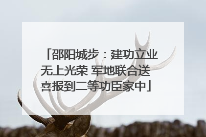 邵阳城步：建功立业无上光荣 军地联合送喜报到二等功臣家中