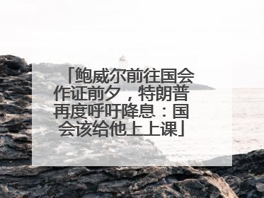 鲍威尔前往国会作证前夕，特朗普再度呼吁降息：国会该给他上上课