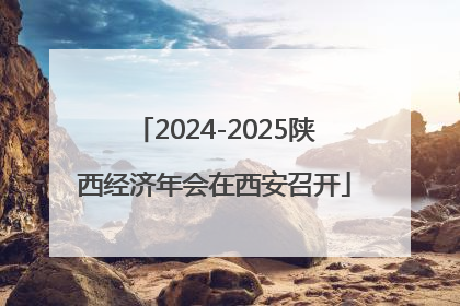2024-2025陕西经济年会在西安召开