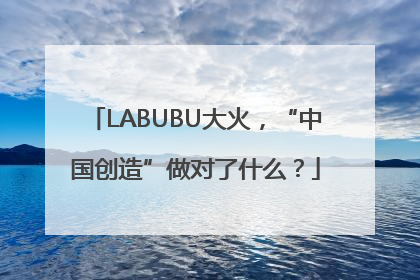 LABUBU大火，“中国创造”做对了什么？